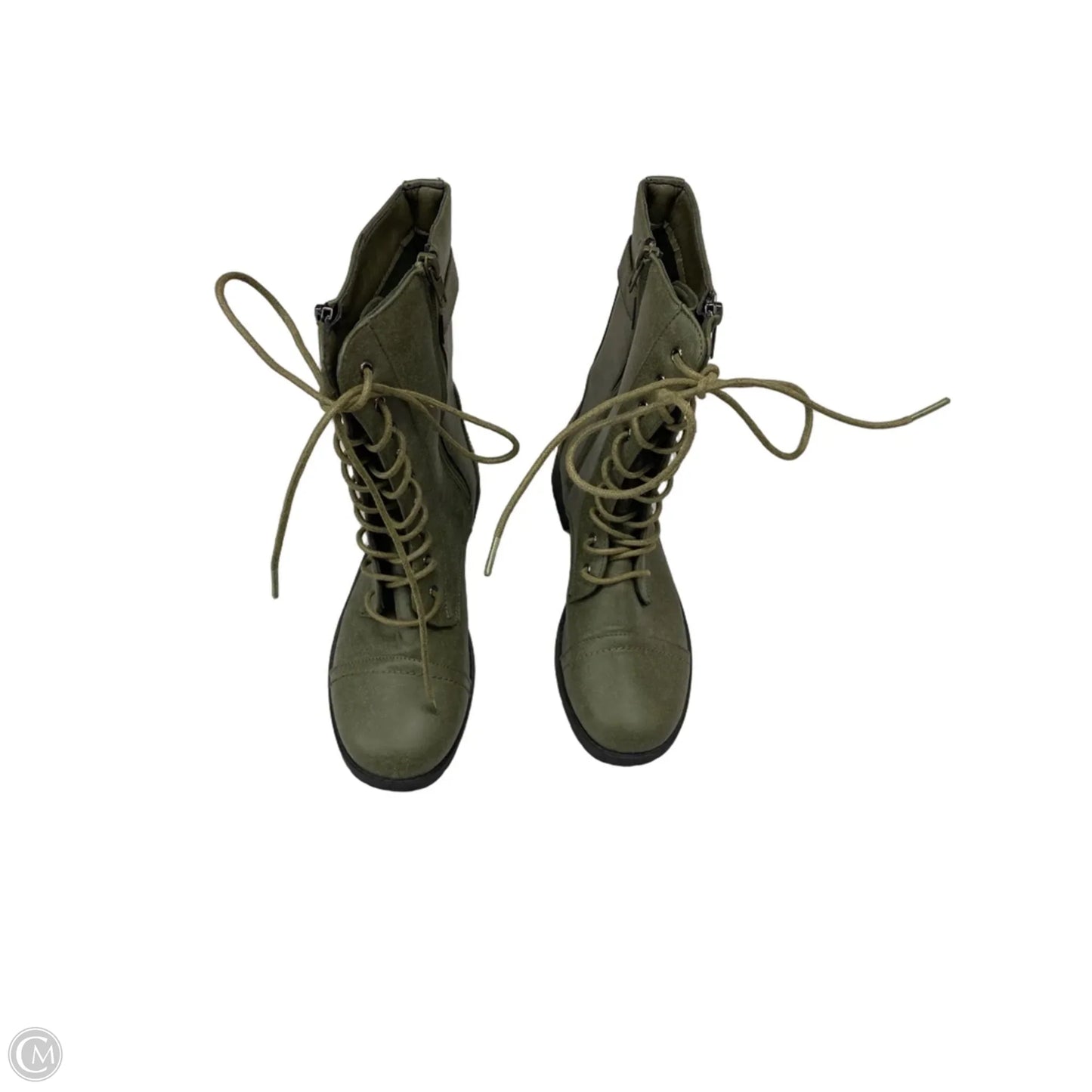 Boots Hiking By Etcetra In Green, Size: 6