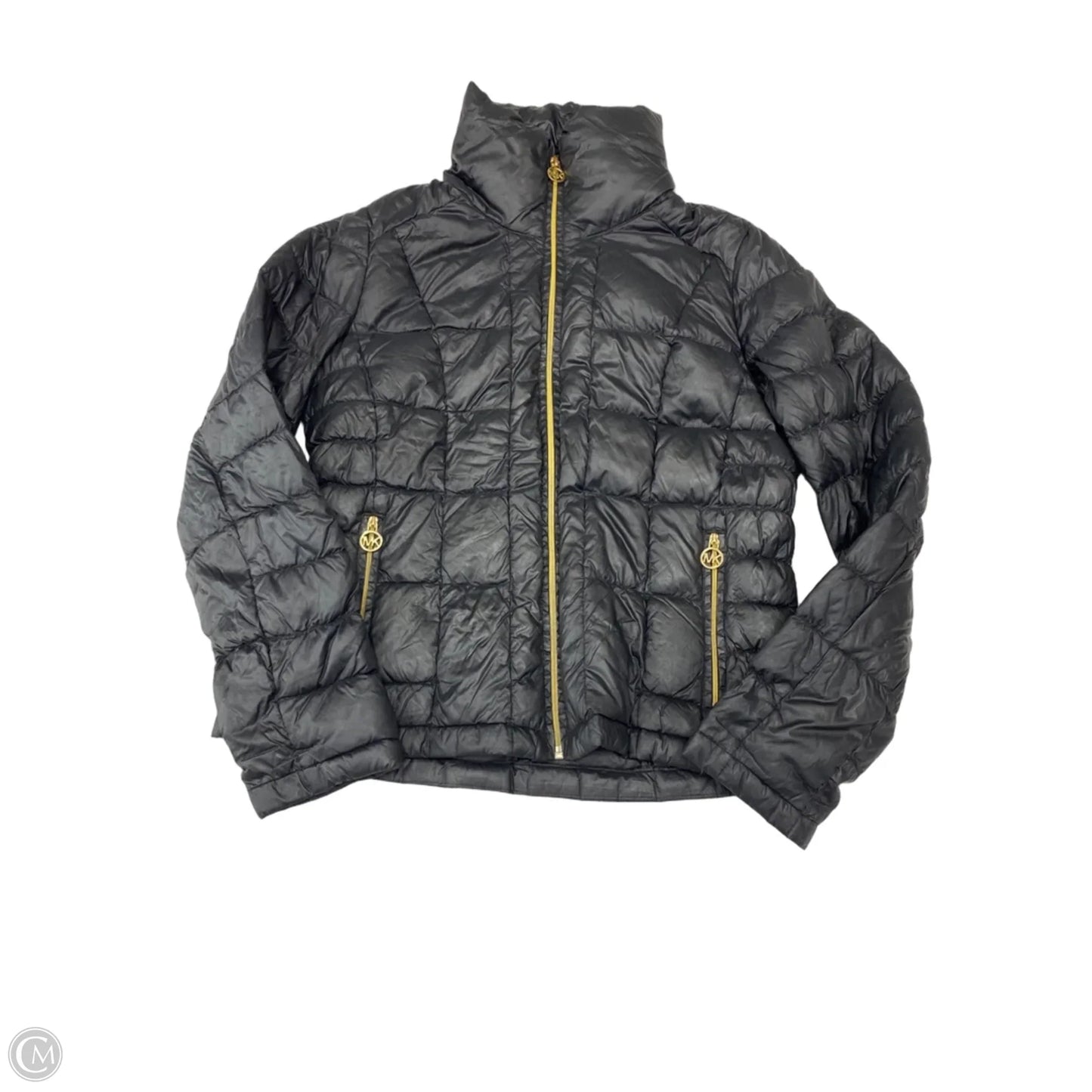Coat Puffer & Quilted By Michael By Michael Kors In Black, Size: M