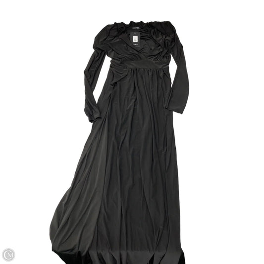 Dress Party Long By Fashion Nova In Black, Size: L