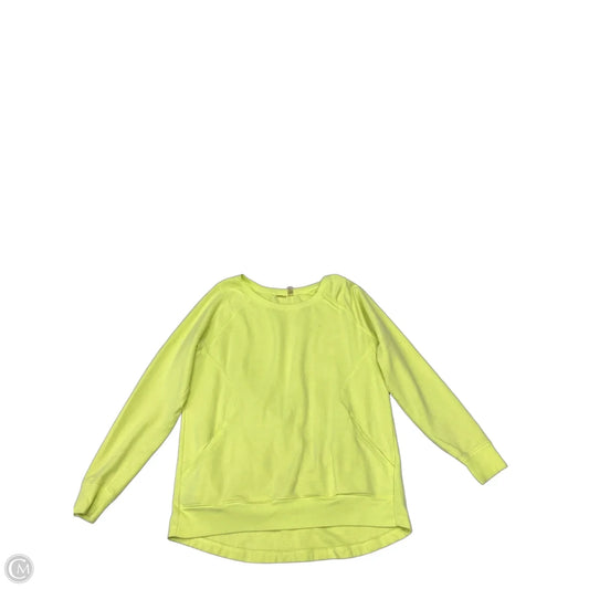 Athletic Fleece By Zella In Yellow, Size: L