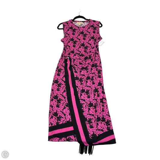 Dress Work By Michael By Michael Kors In Black & Pink, Size: L