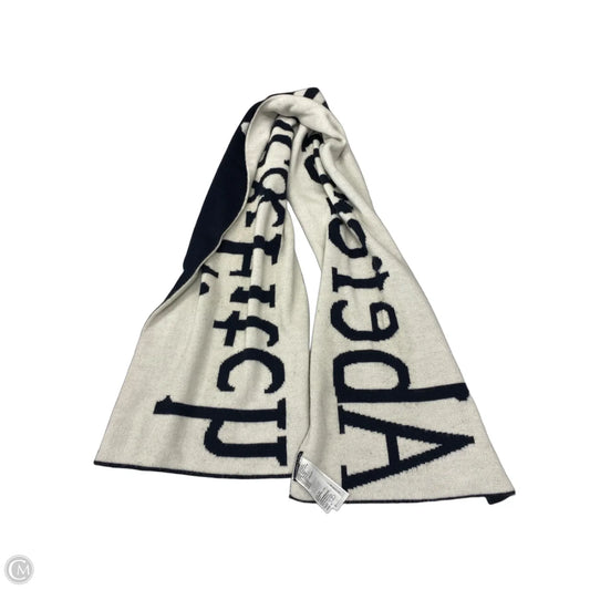 Scarf Winter By Abercrombie And Fitch In Blue & White