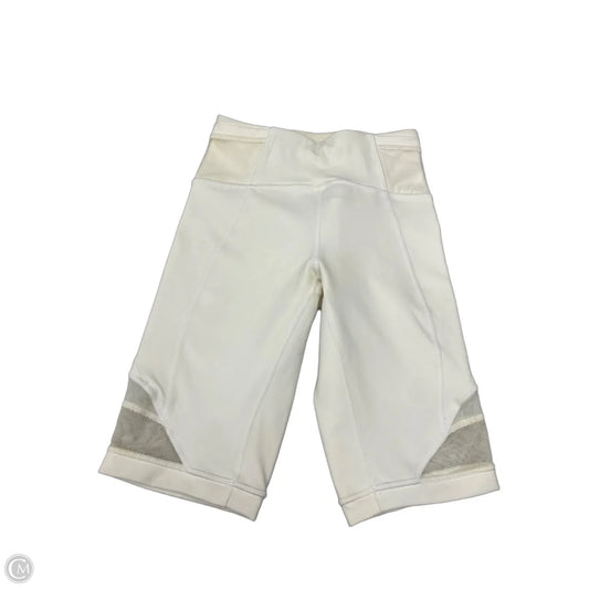 Athletic Shorts By Lululemon In Cream, Size: 4