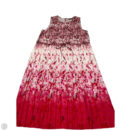 Dress Casual Maxi By Simply Vera In Pink, Size: Xxl
