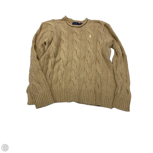 Sweater By Polo Ralph Lauren In Tan, Size: S