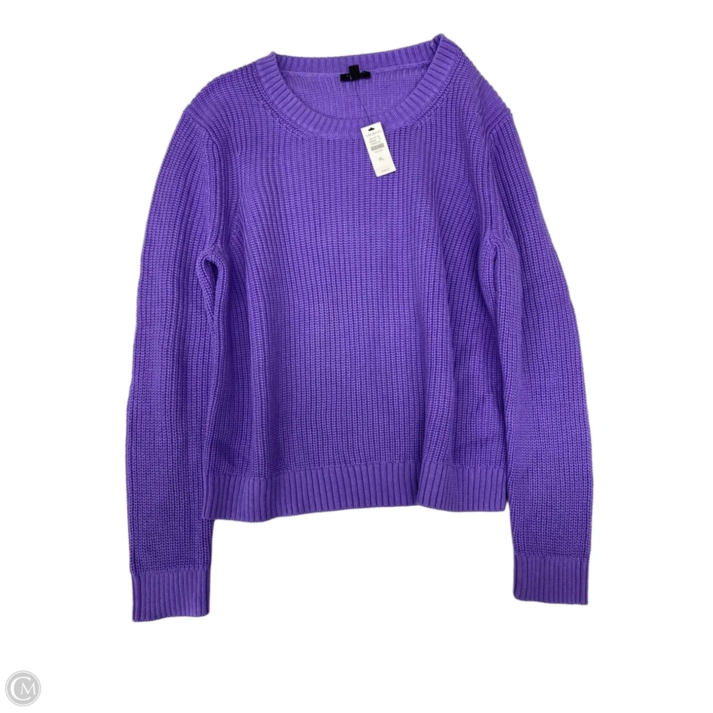 Sweater By Talbots In Purple, Size: Lp