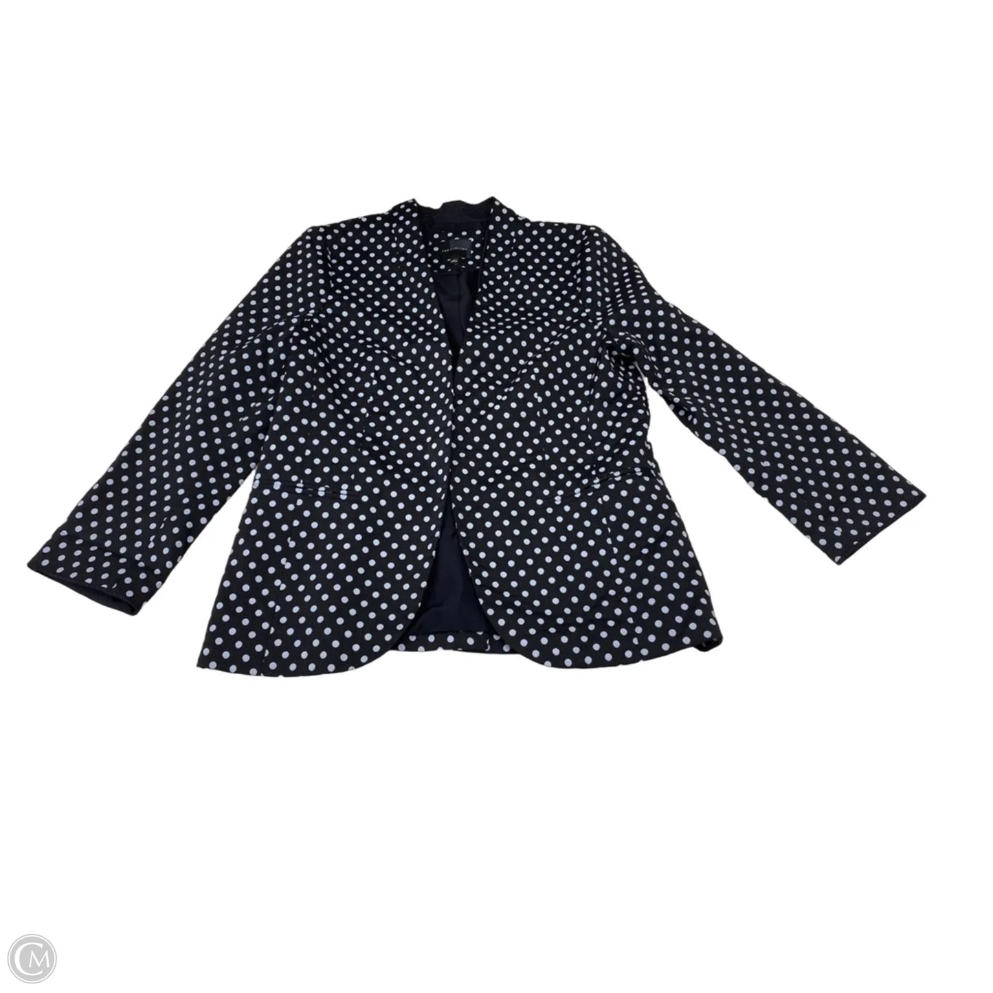 Blazer By Limited In Polkadot Pattern, Size: L
