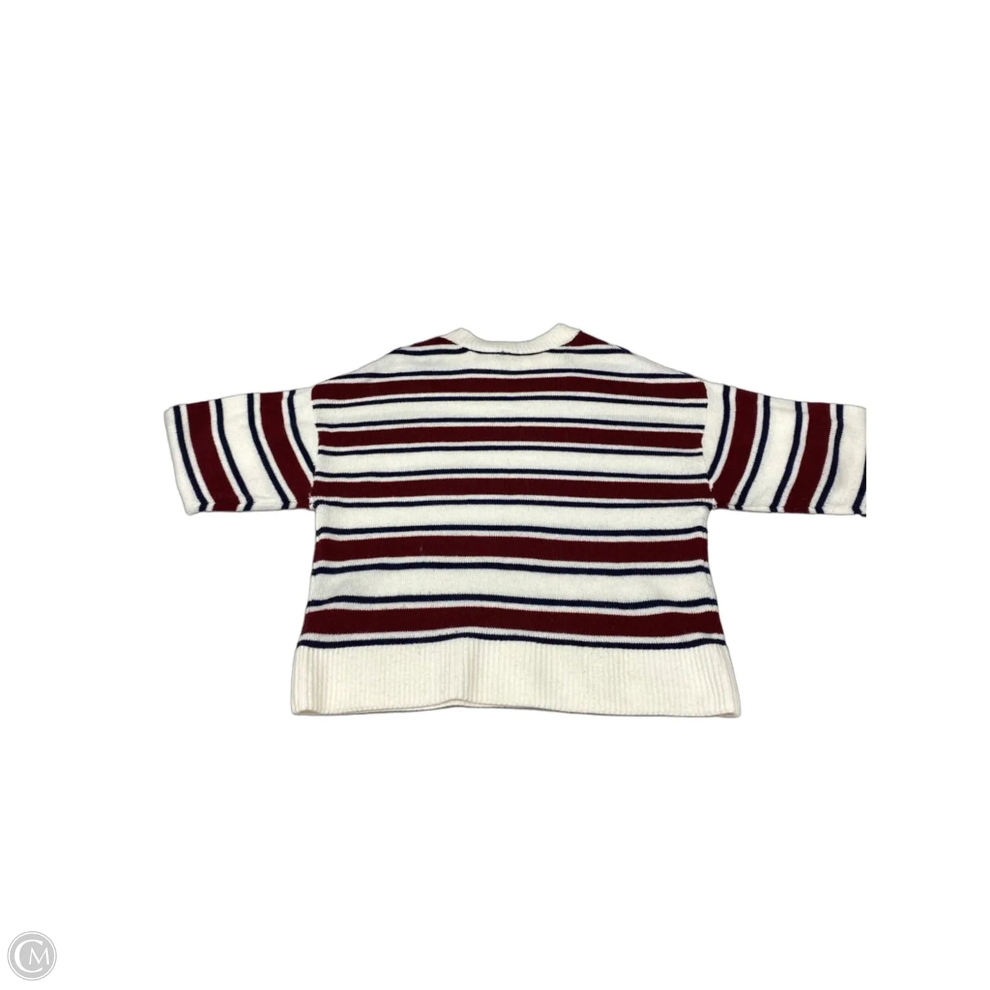 Sweater By Divided In Striped Pattern, Size: S