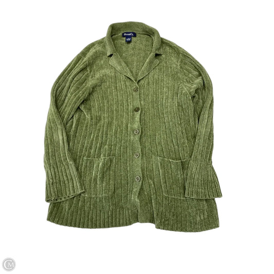 Cardigan By Cmf In Green, Size: 1x