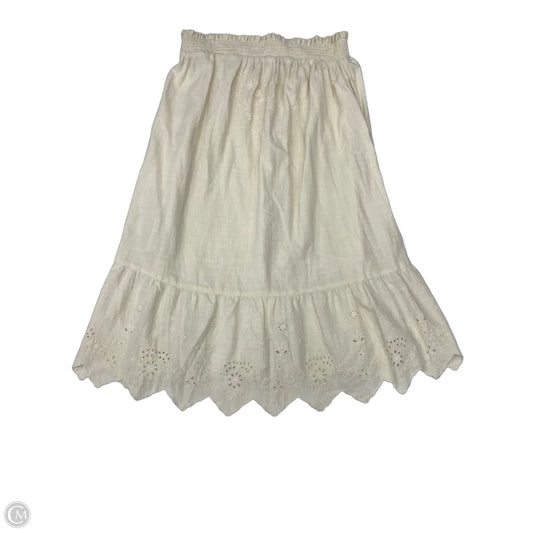 Skirt Maxi By Ana In Cream, Size: L