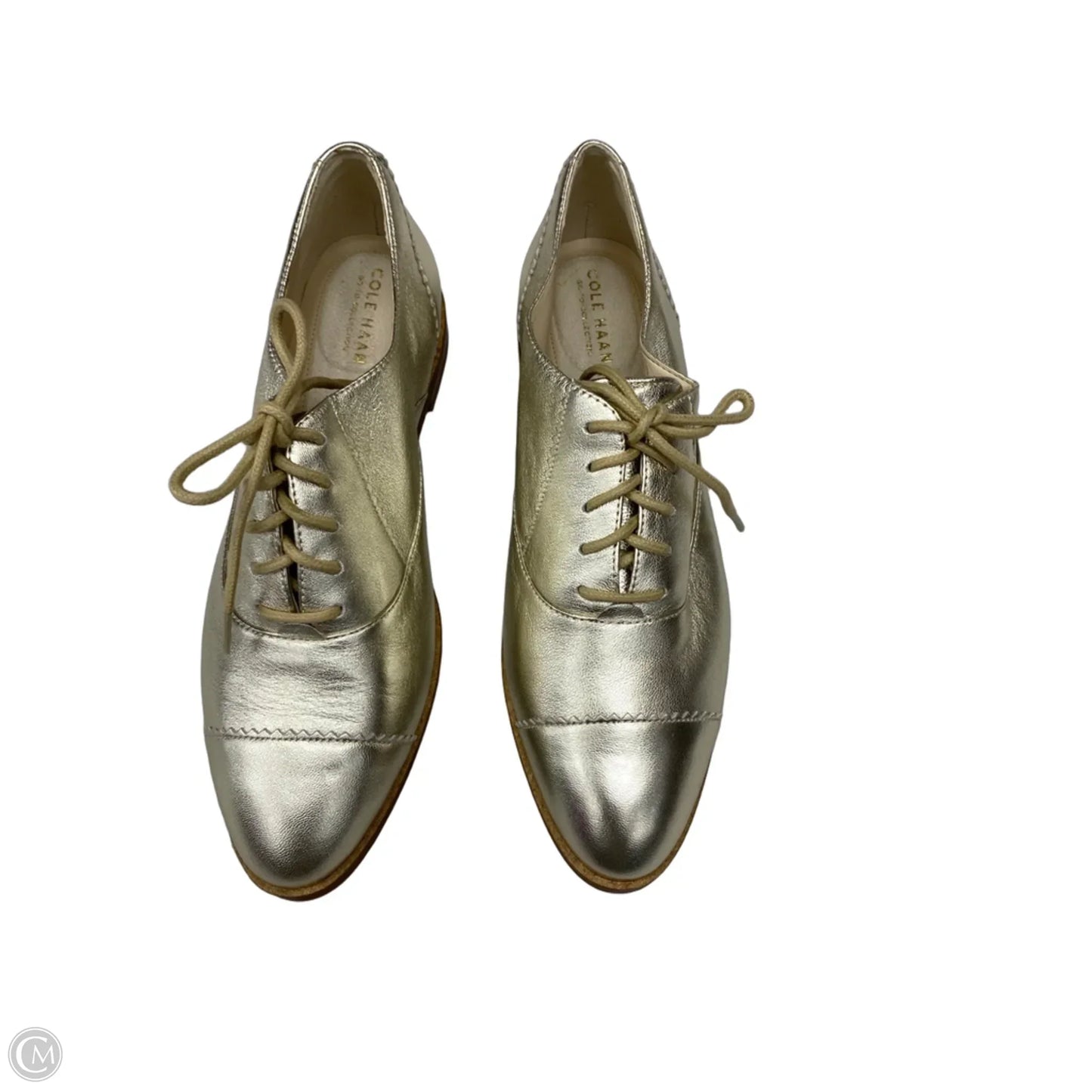 Shoes Flats By Cole-haan In Gold, Size: 6.5