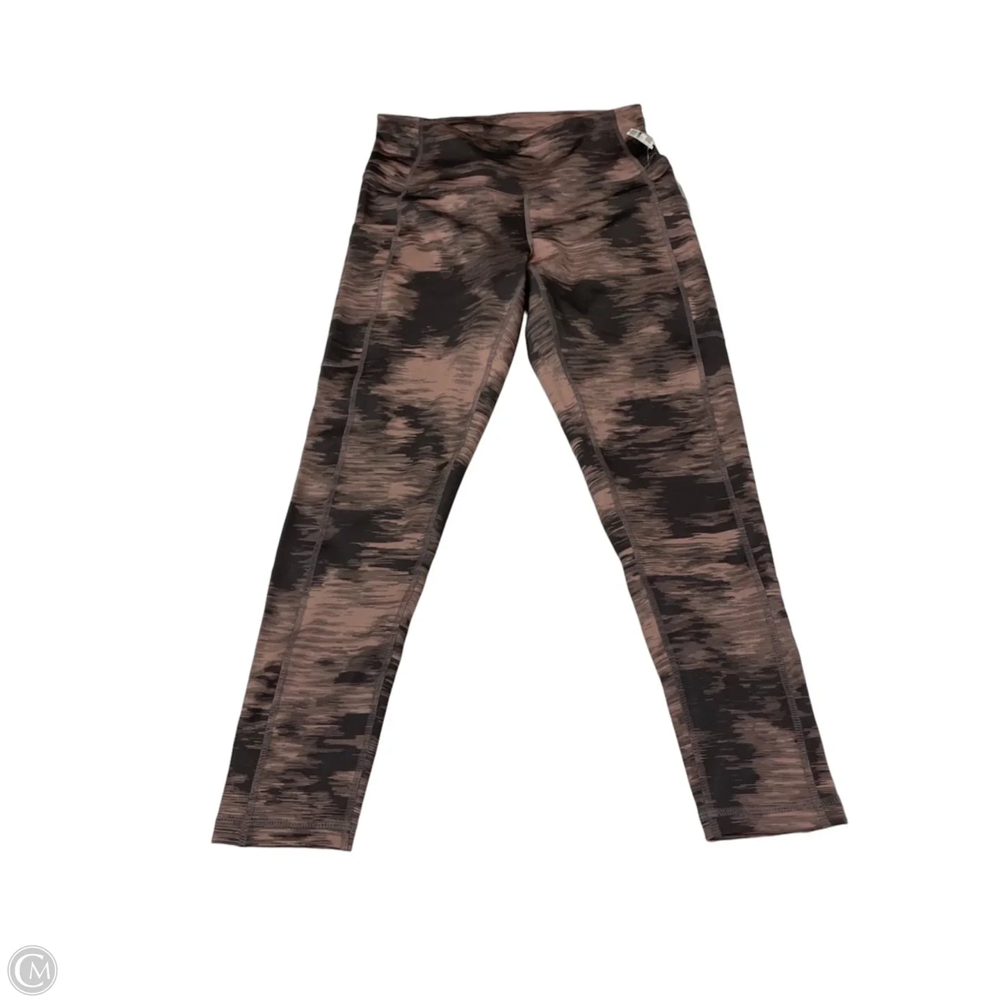Athletic Leggings By Zella In Mauve, Size: M