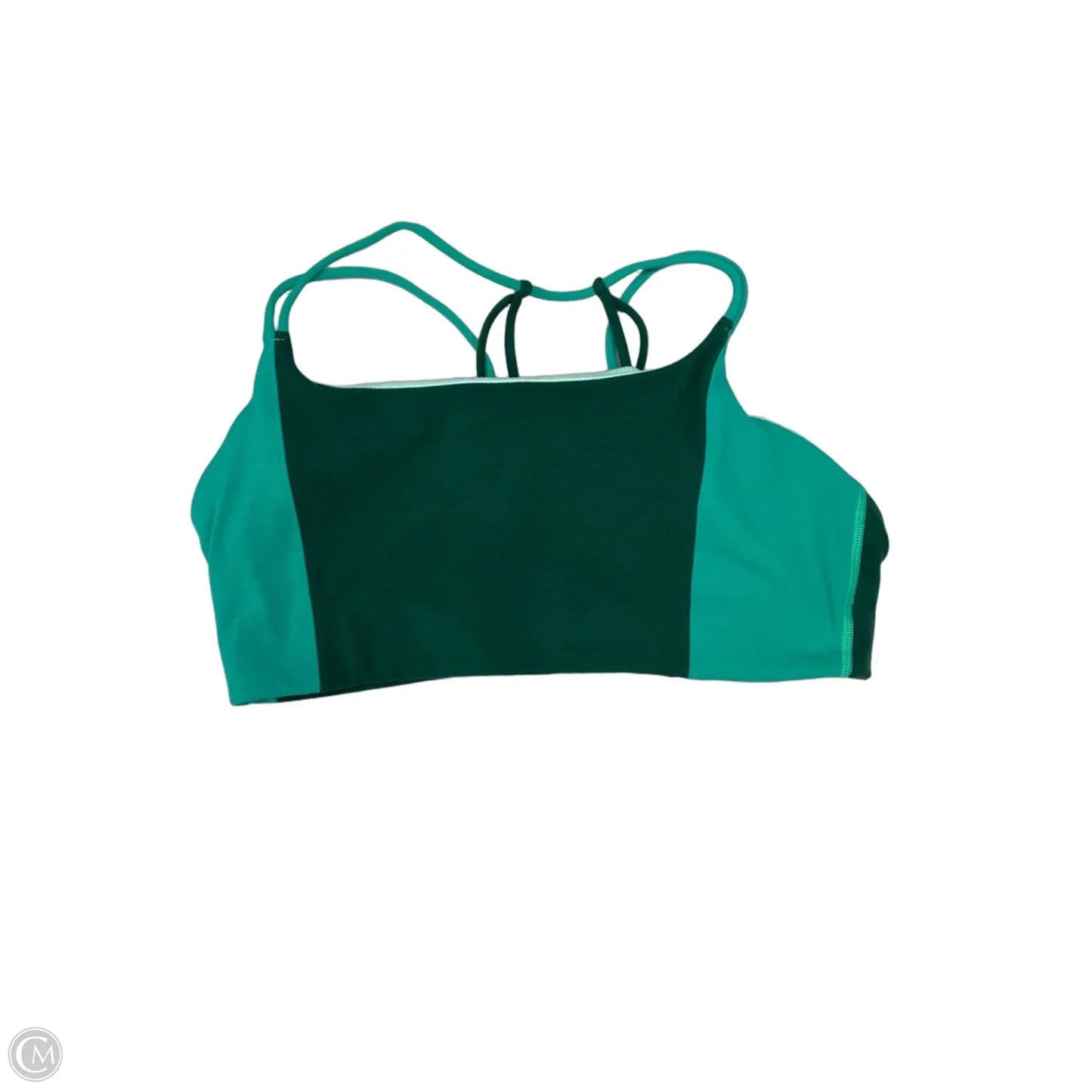 Athletic Bra By Athleta In Green, Size: L