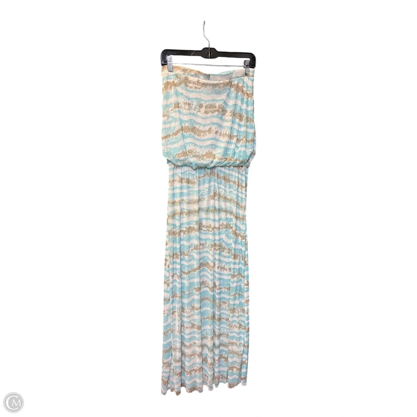 Dress Casual Maxi By Cynthia Rowley In Aqua, Size: L