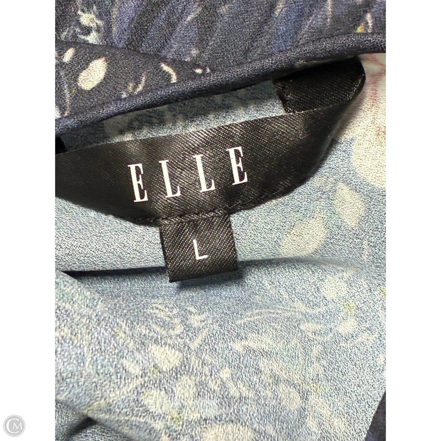 Dress Casual Short By Elle In Navy, Size: L