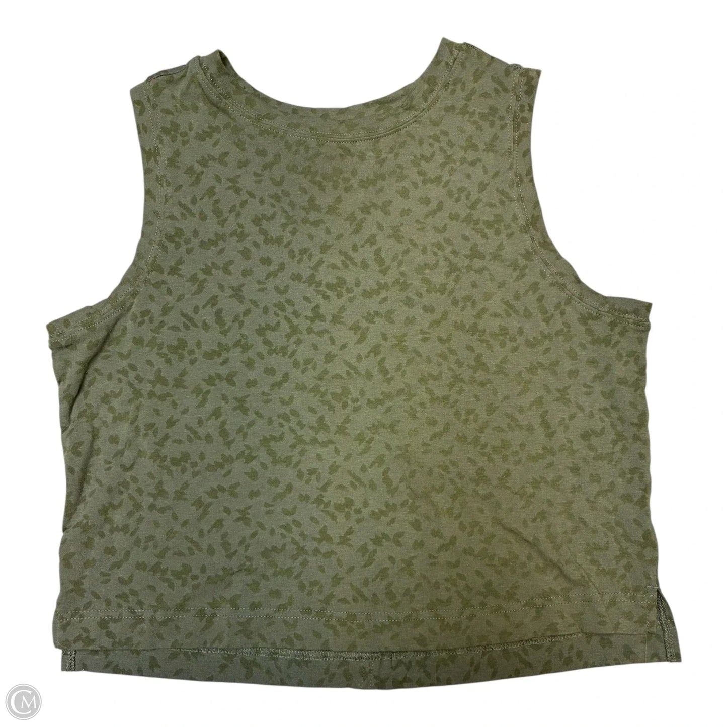 Top Sleeveless Basic By All In Motion In Green, Size: M