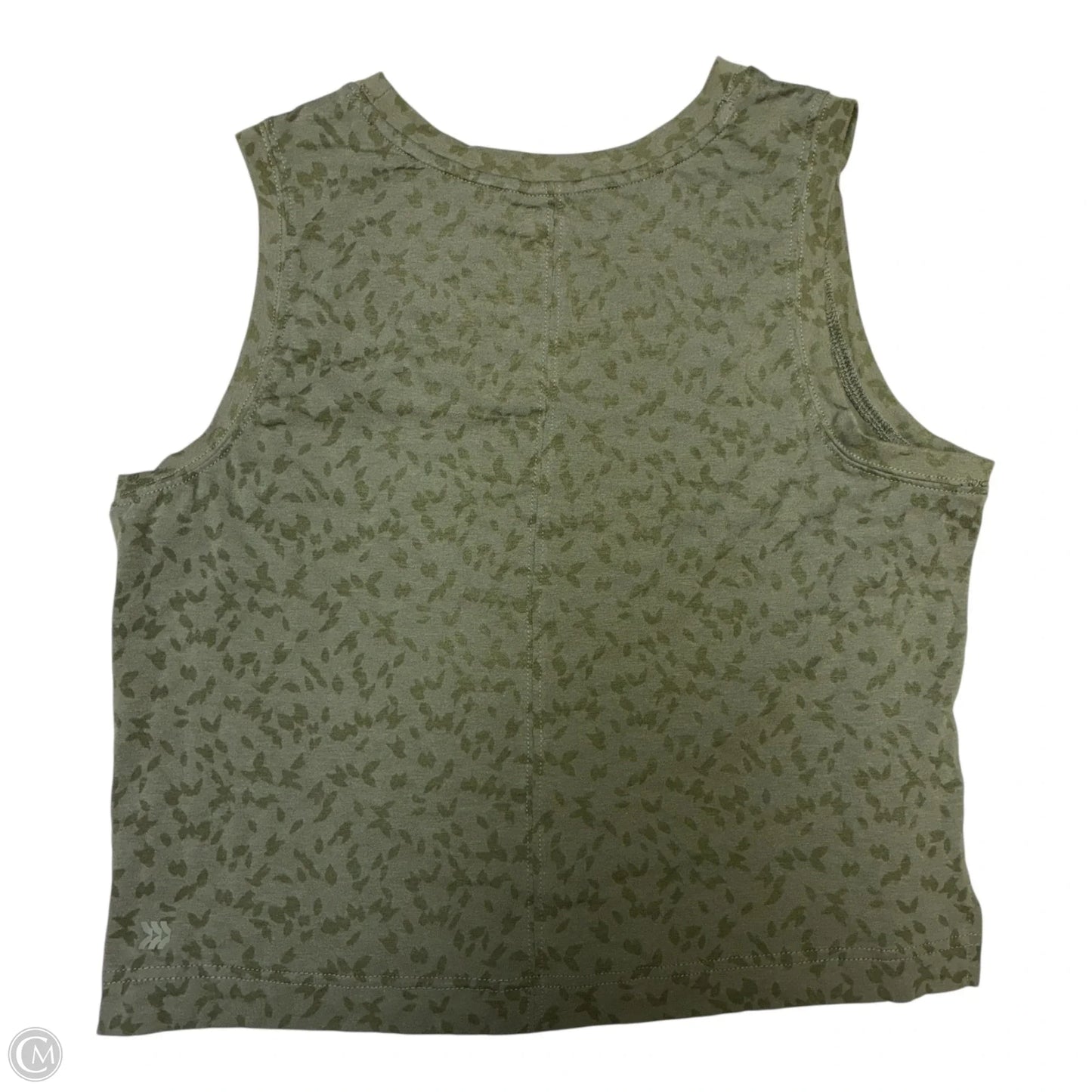 Top Sleeveless Basic By All In Motion In Green, Size: M