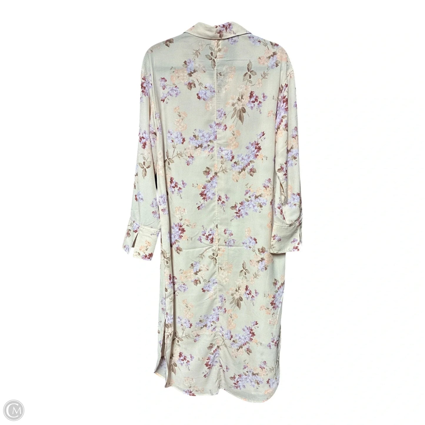 Dress Casual Maxi By H&m In Black & Cream, Size: Xs