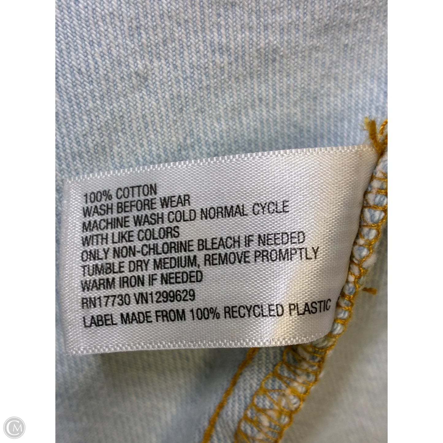 Dress Casual Short By Wild Fable In Blue Denim, Size: S