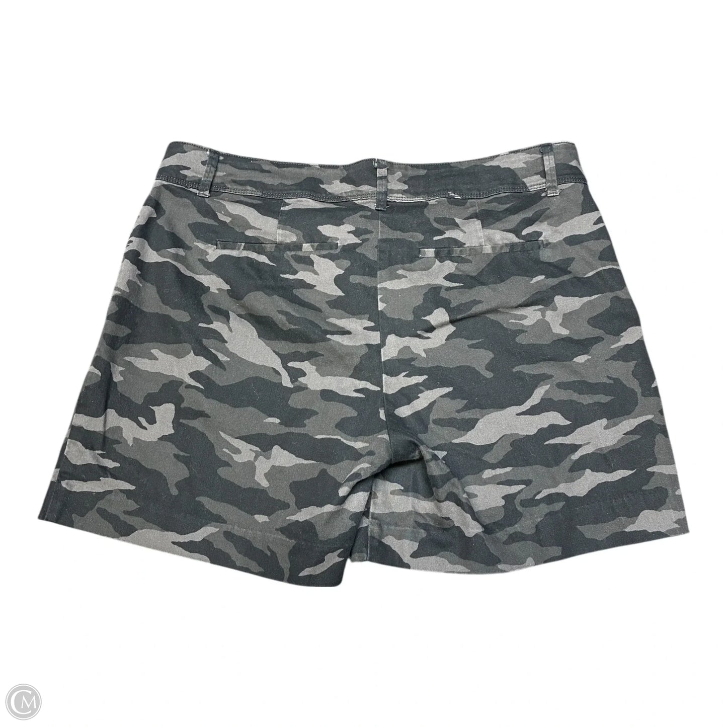 Shorts By Isaac Mizrahi In Camouflage Print, Size: 14