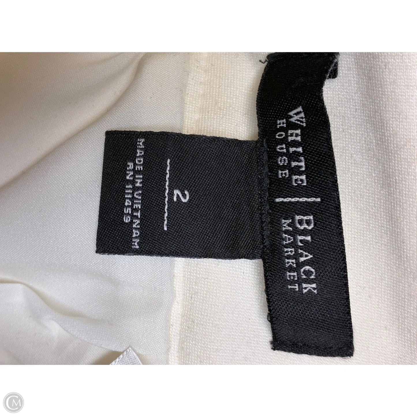 Skirt Midi By White House Black Market In Cream, Size: 2