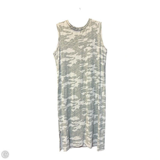 Dress Casual Maxi By Universal Thread In Camouflage Print, Size: 12