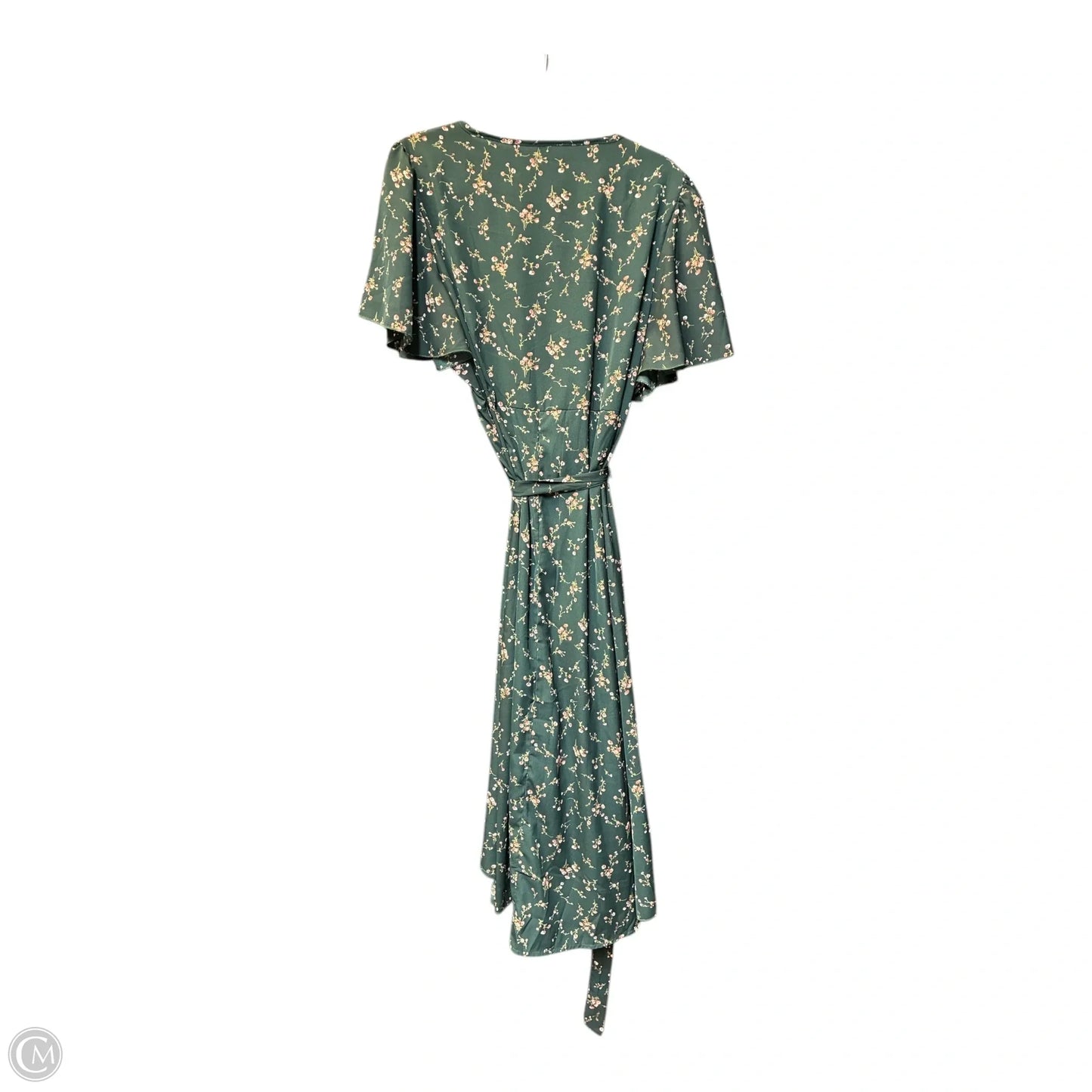 Dress Casual Midi By Shein In Green, Size: 3x