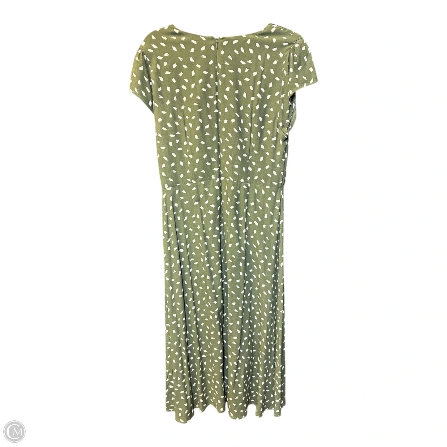 Top Short Sleeve By Loft In Navy, Size: L