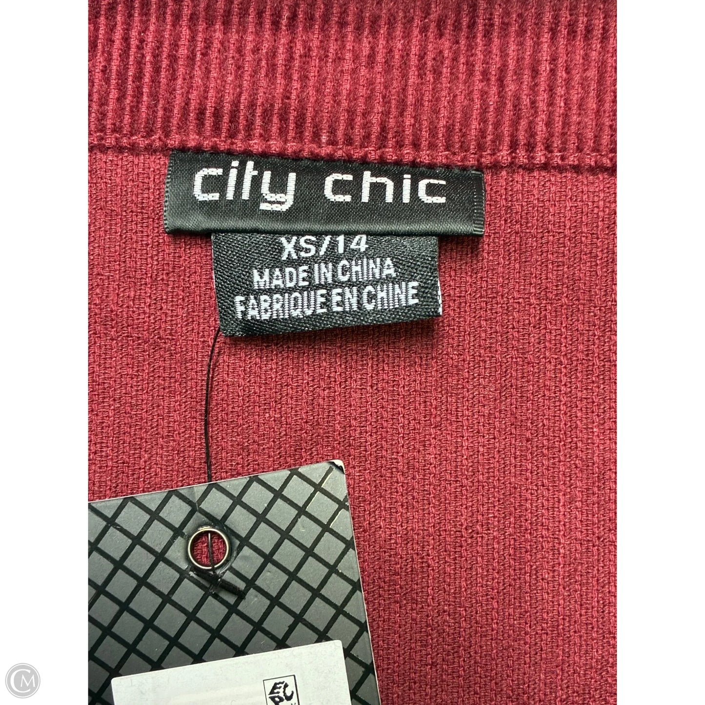 Dress Casual Short By City Chic In Red, Size: Xl