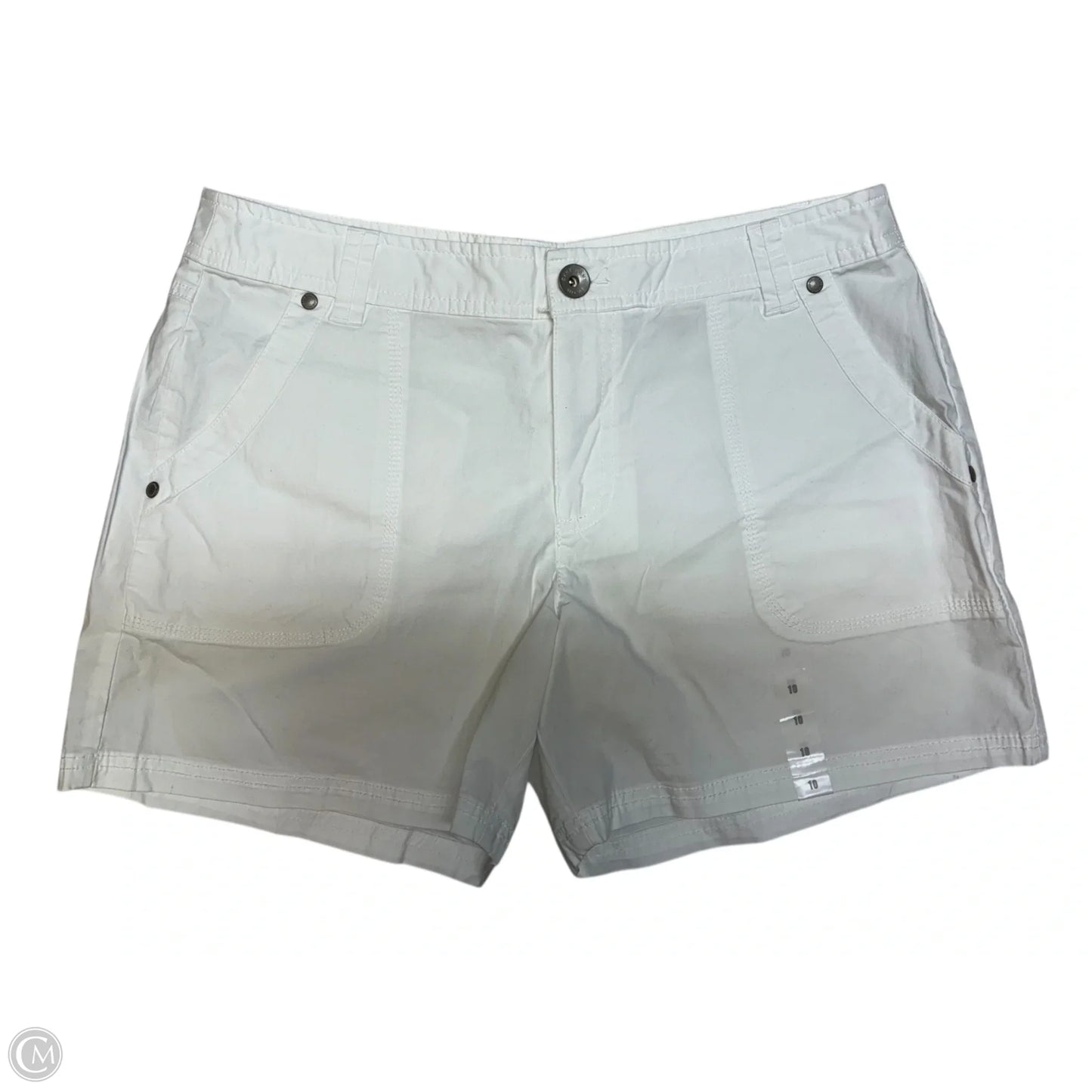 Shorts By Dkny In White, Size: 10