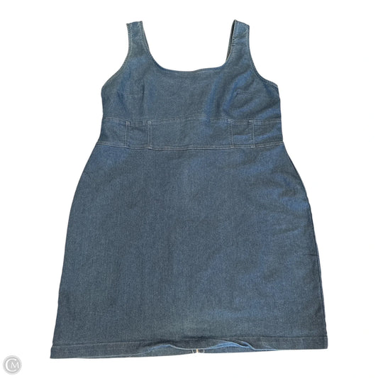 Dress Casual Short By Derek Heart In Blue Denim, Size: 2x