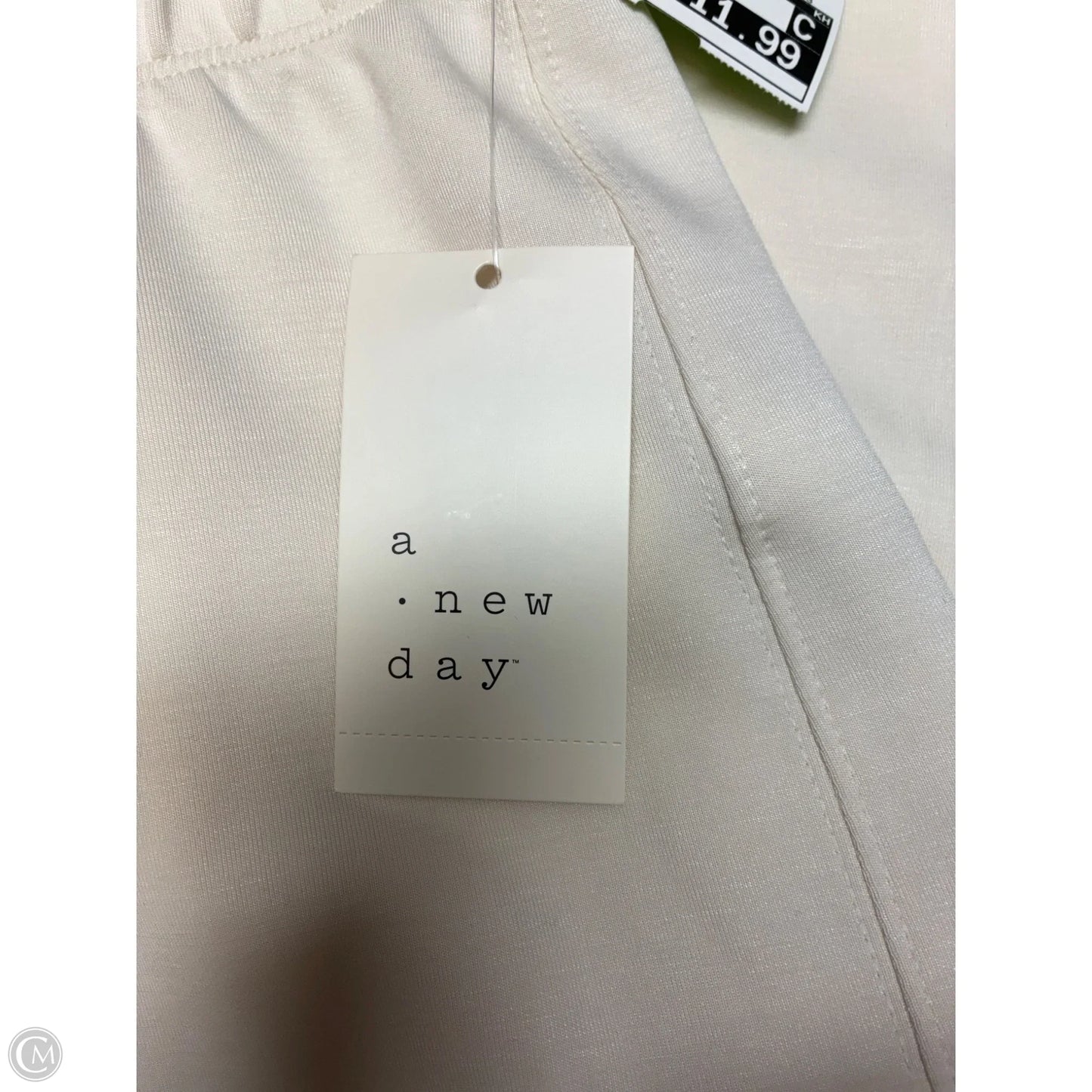 Skirt Midi By A New Day In Cream, Size: 4