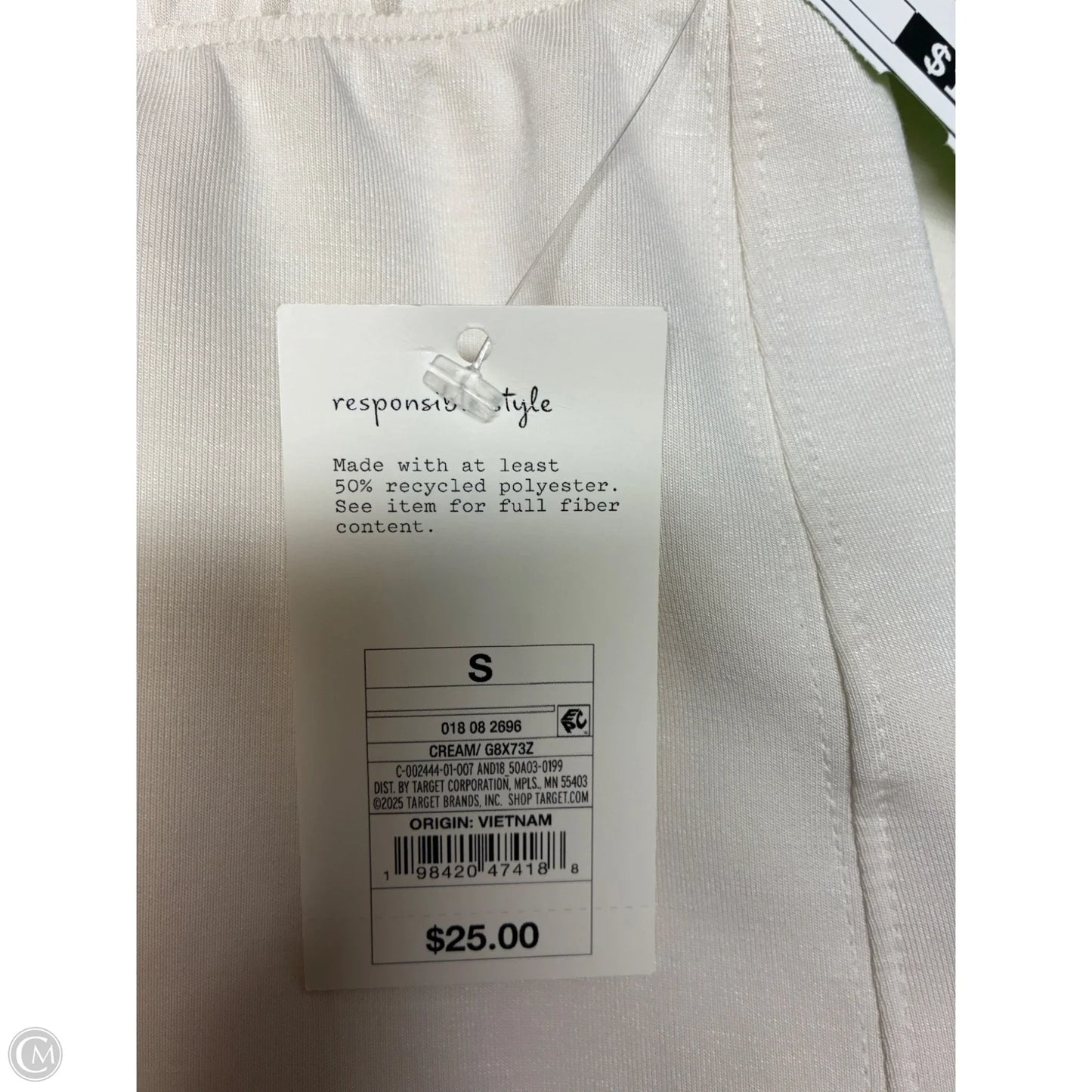 Skirt Midi By A New Day In Cream, Size: 4