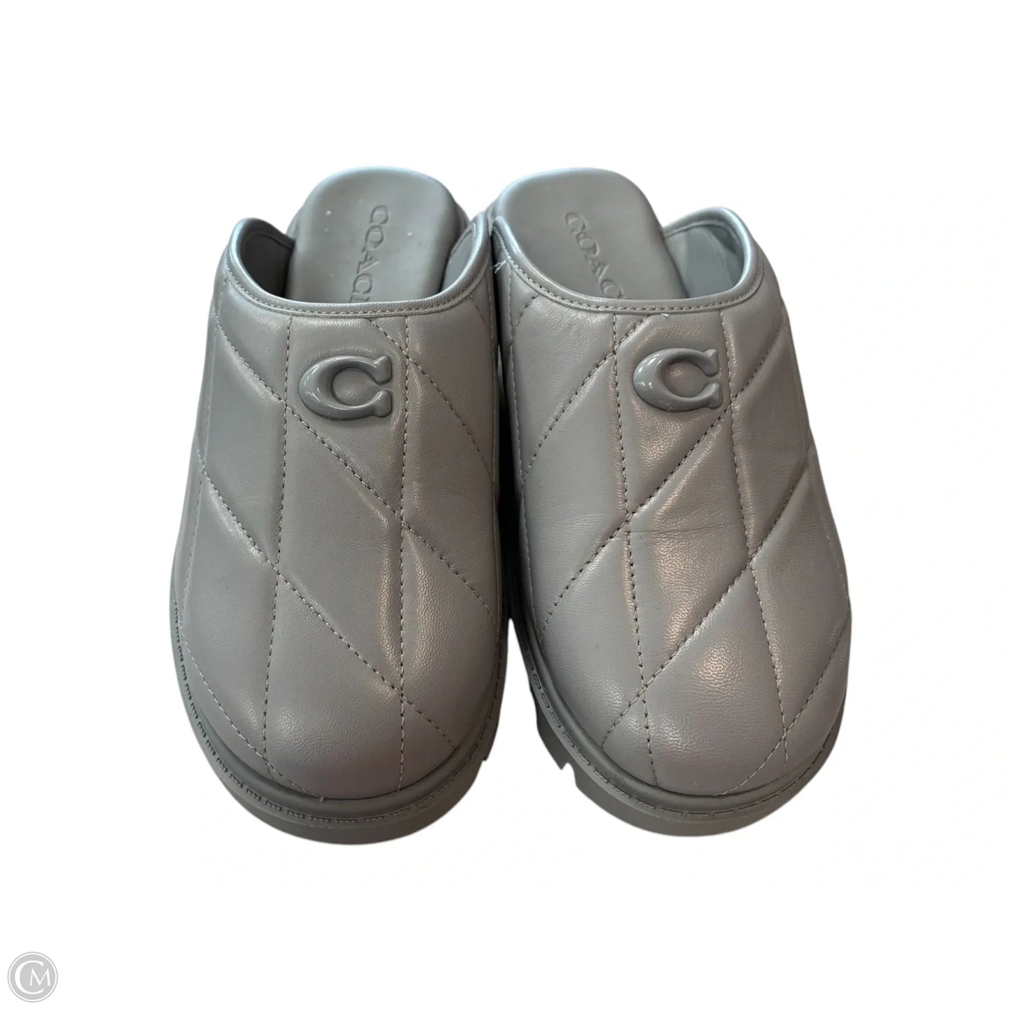 Shoes Designer By Coach In Grey, Size: 5