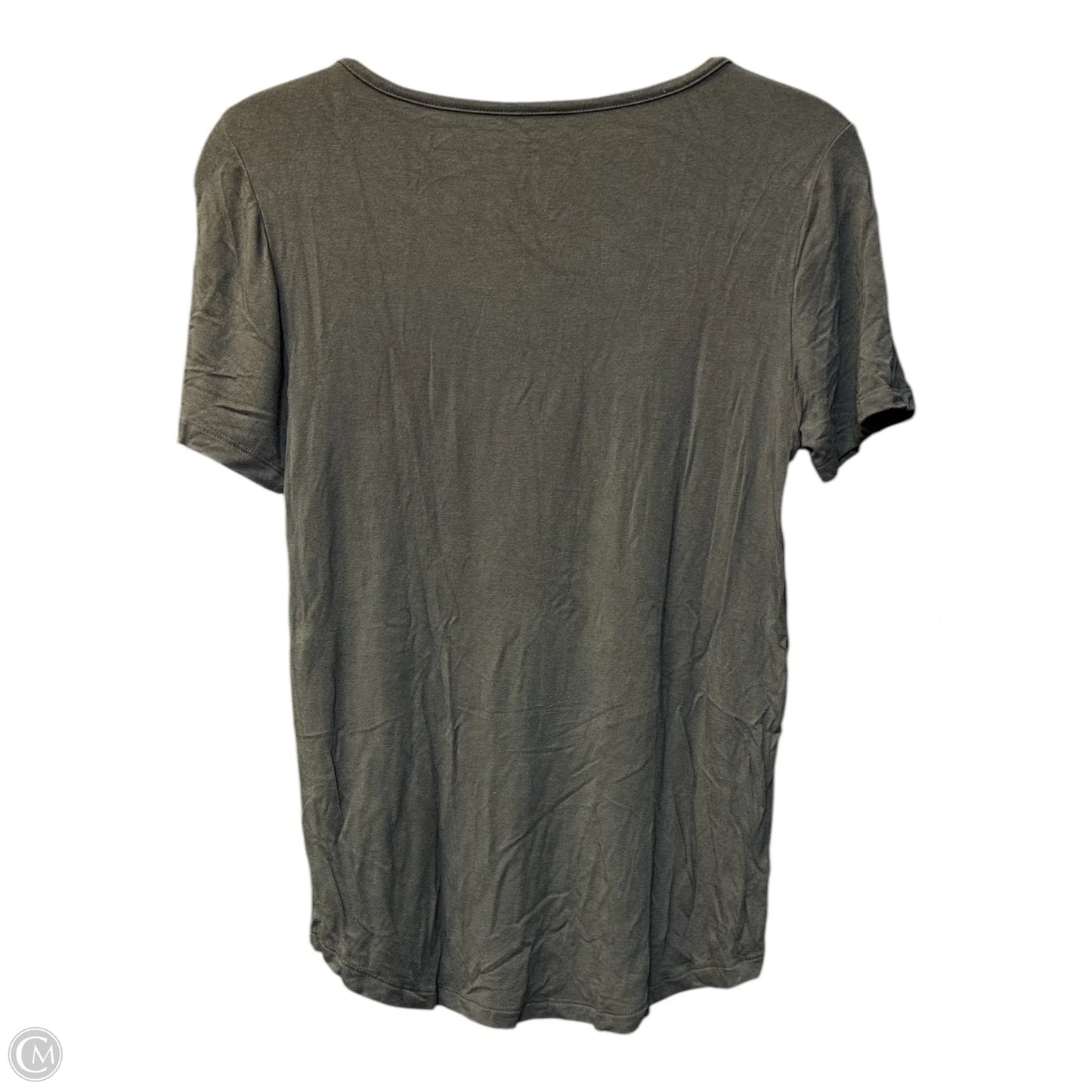 Top Short Sleeve Basic By Calvin Klein In Grey, Size: Xs