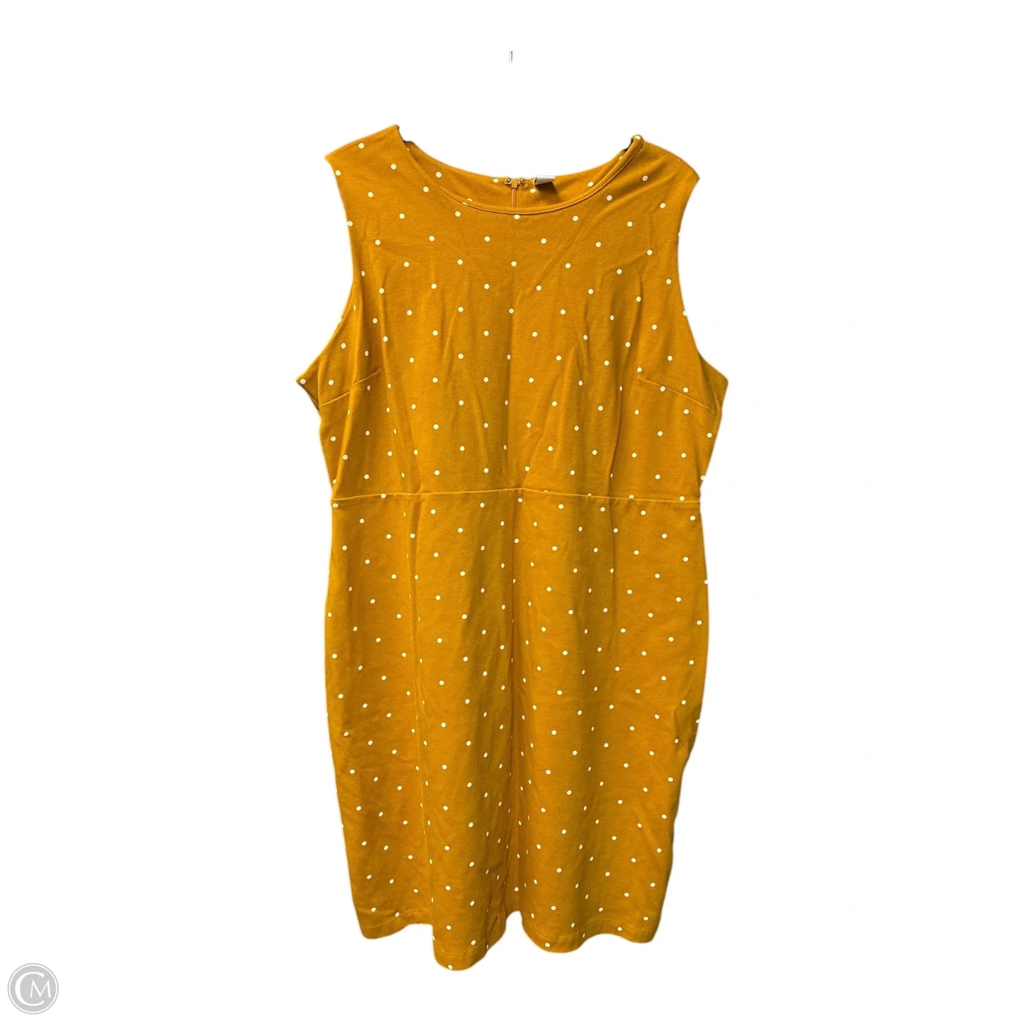 Dress Casual Short By Old Navy In Yellow, Size: 2x