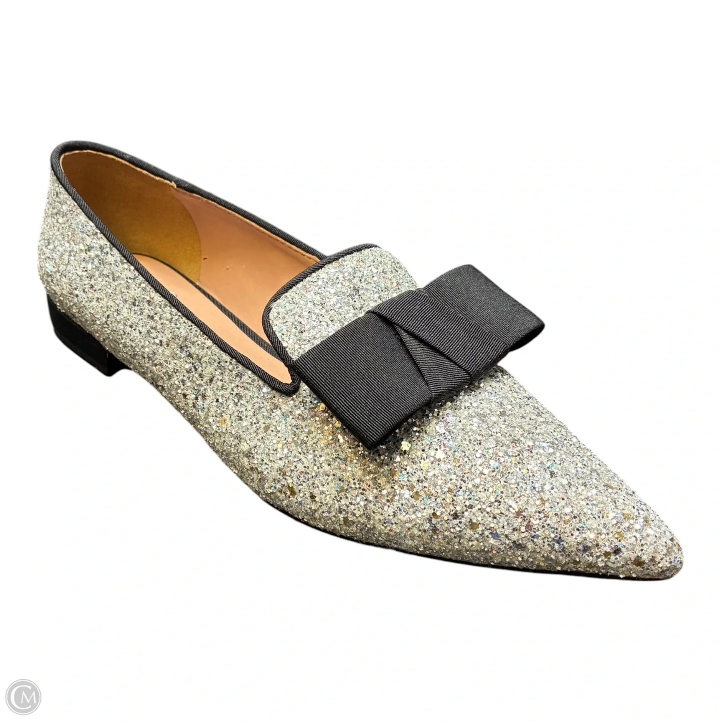 Shoes Flats By Linea Paolo In Silver, Size: 7.5