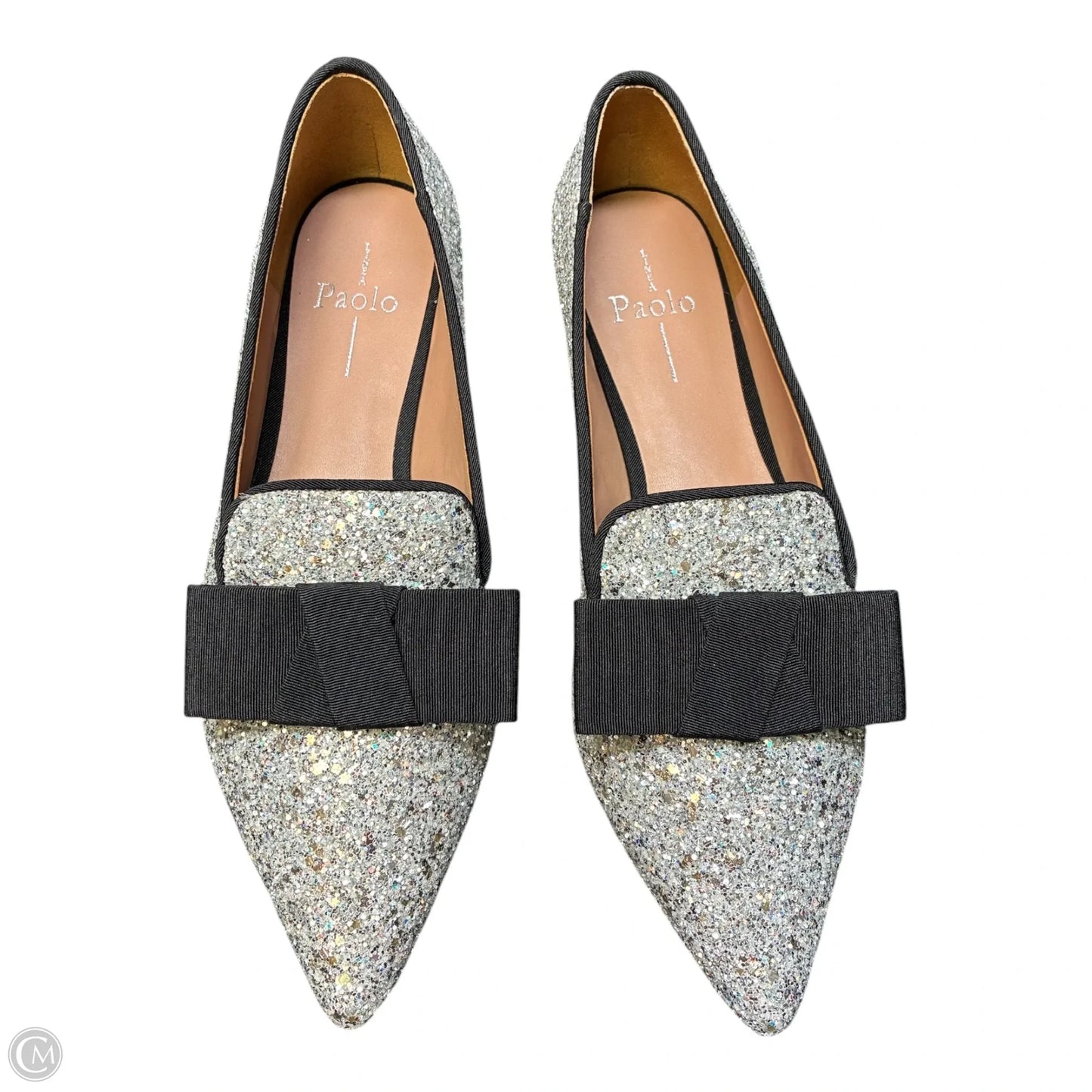 Shoes Flats By Linea Paolo In Silver, Size: 7.5