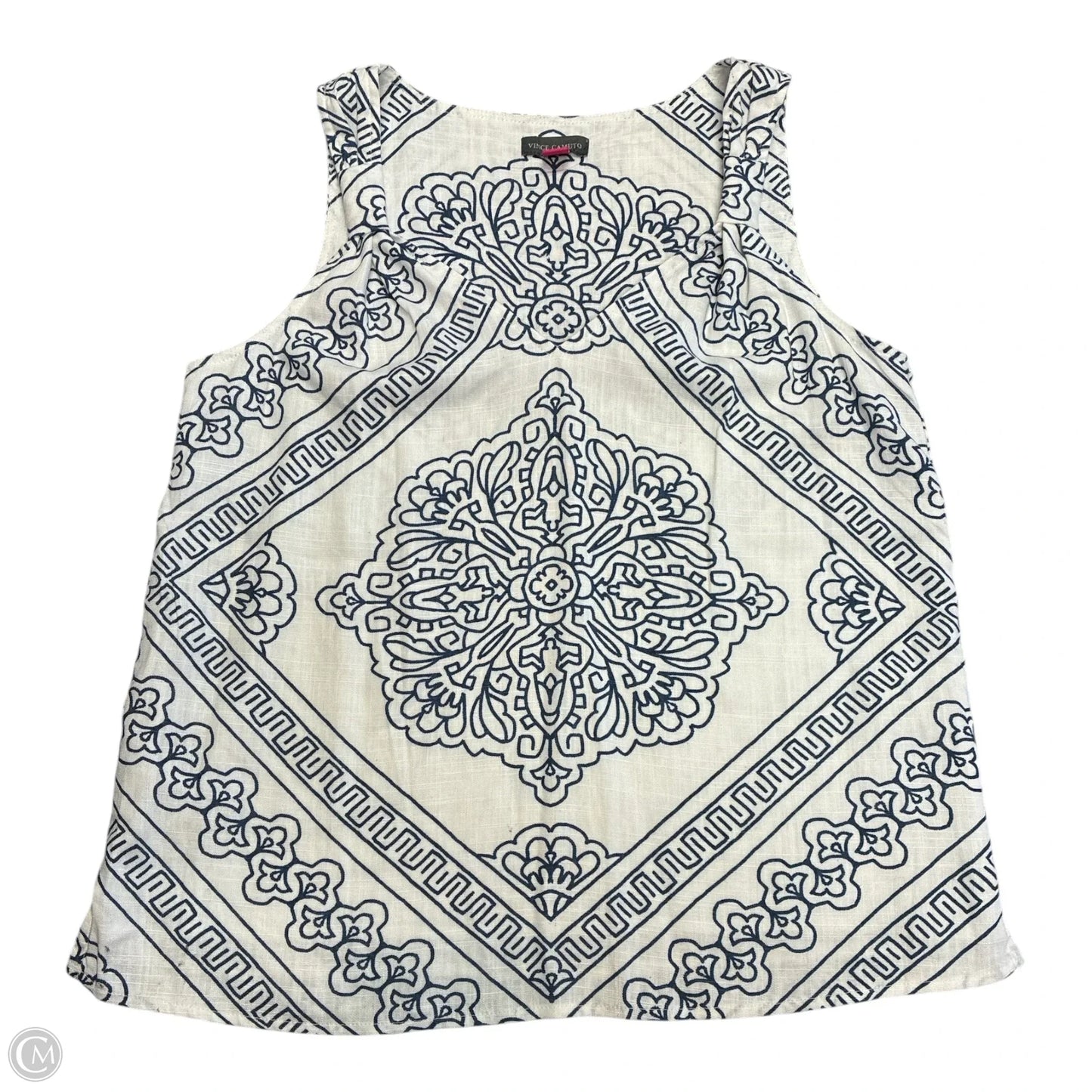 Top Sleeveless By Vince Camuto In White, Size: Xs