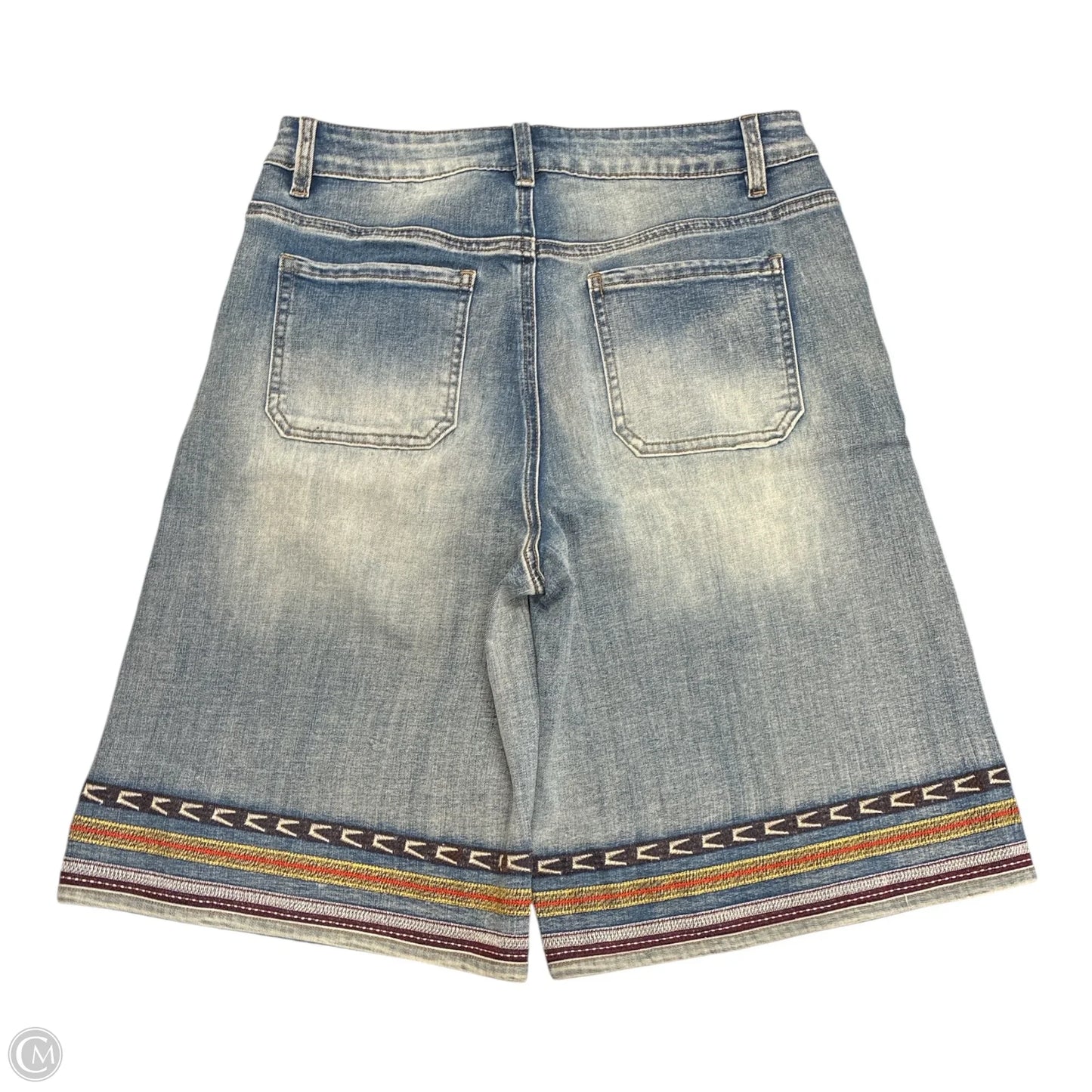 Shorts By Cme In Blue Denim, Size: 8