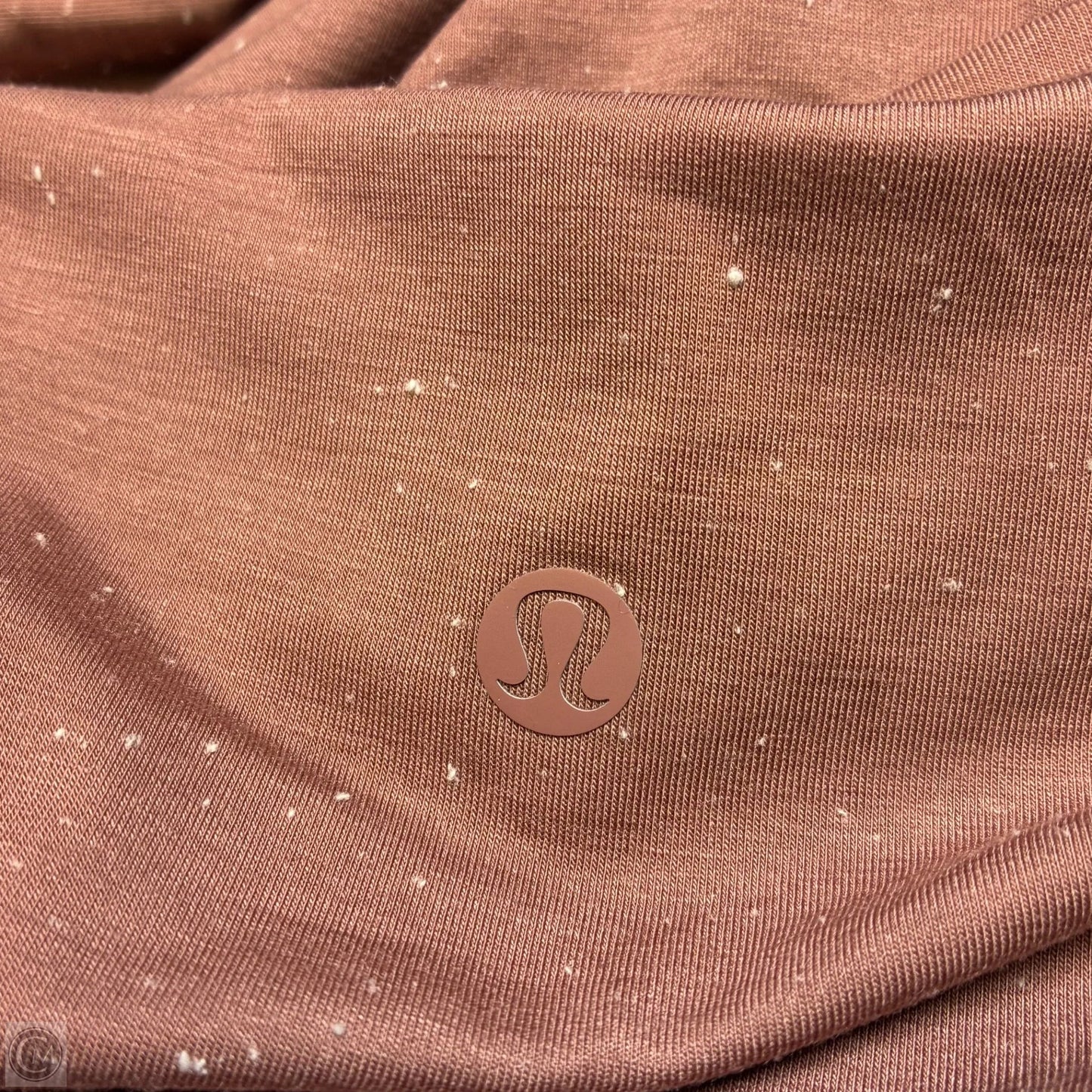 Top Short Sleeve By Lululemon In Mauve, Size: M