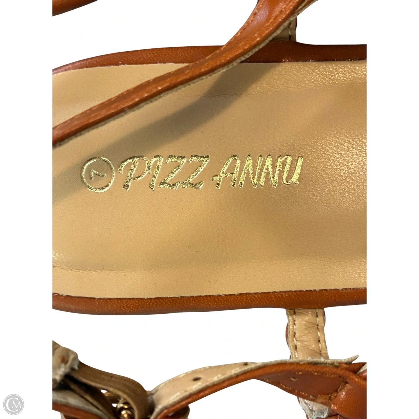 Shoes Flats By Cmf In Brown, Size: 7