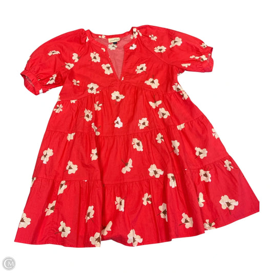 Dress Casual Short By Universal Thread In Coral, Size: L