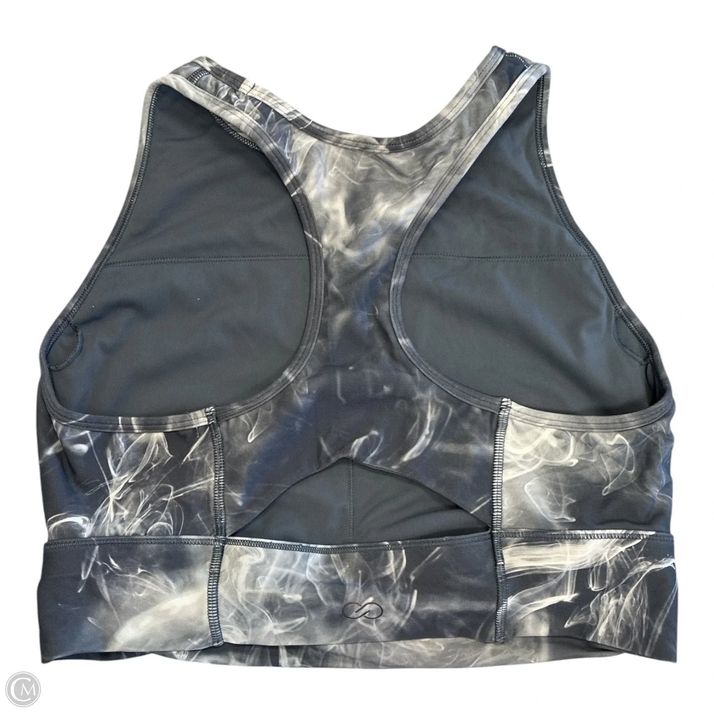 Athletic Bra By Calia In Grey & White, Size: L