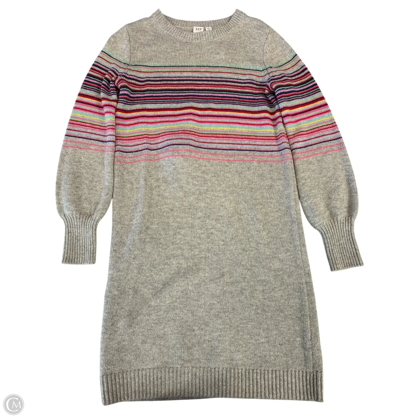 Dress Sweater By Gap In Grey, Size: Xsp
