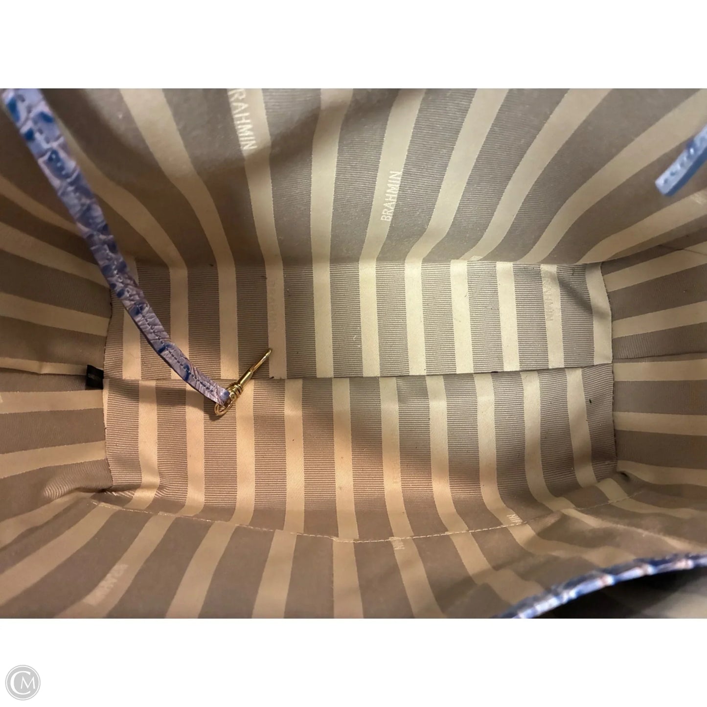 Tote Designer By Brahmin, Size: Large