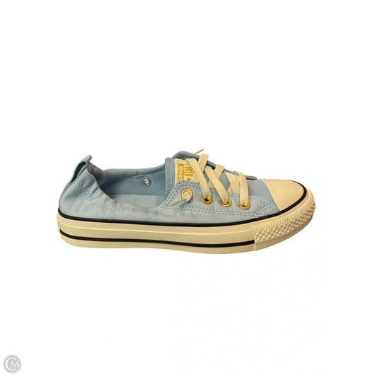 Shoes Sneakers By Converse In Blue & White, Size: 6.5