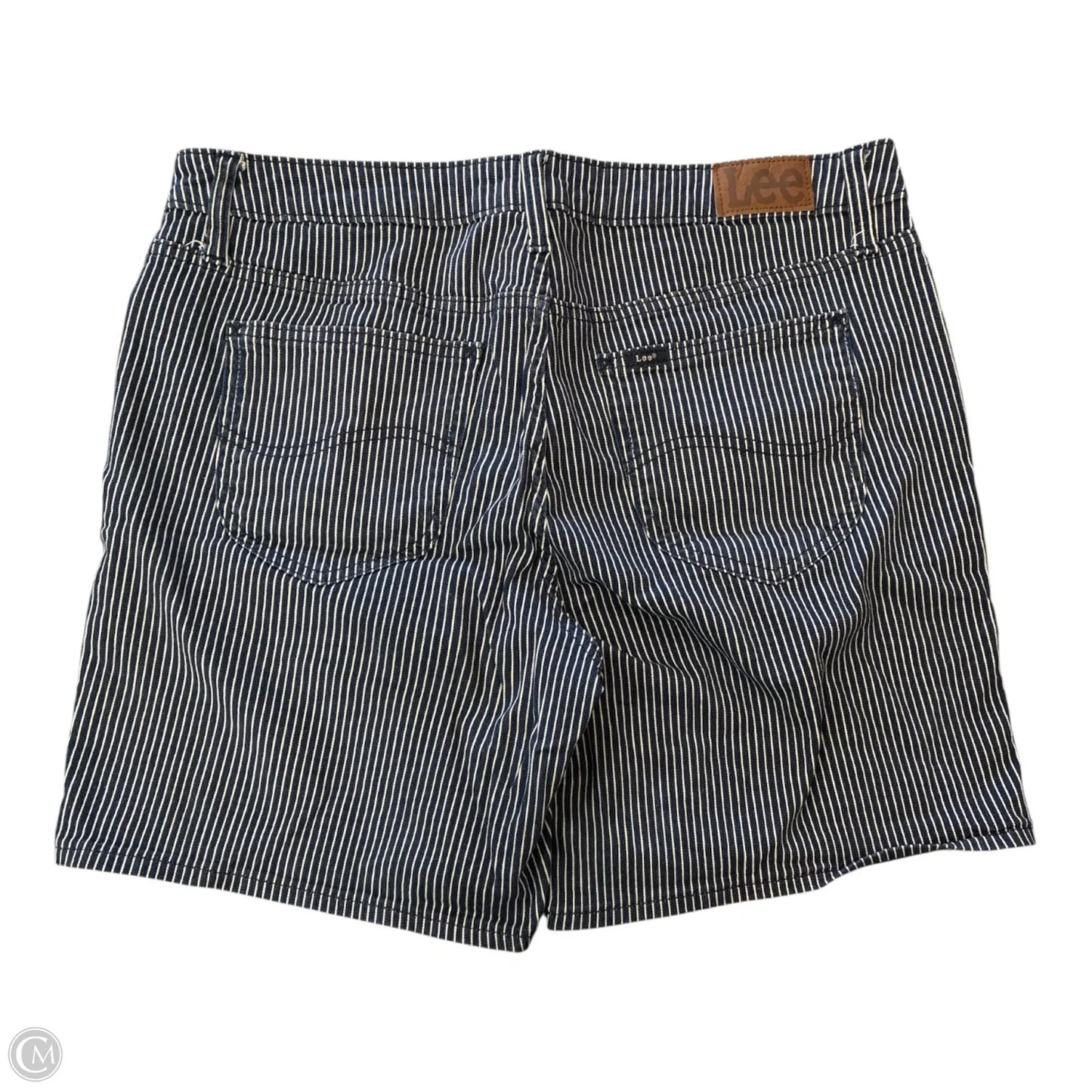 Shorts By Lee In Blue & White, Size: 16