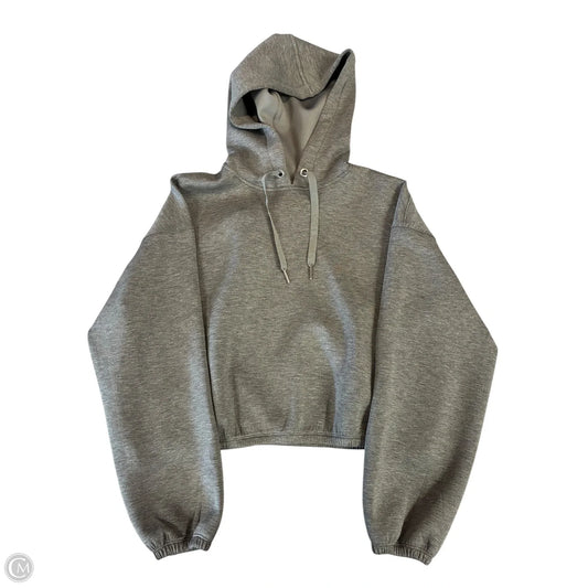 Sweatshirt Hoodie By Spanx In Green, Size: S
