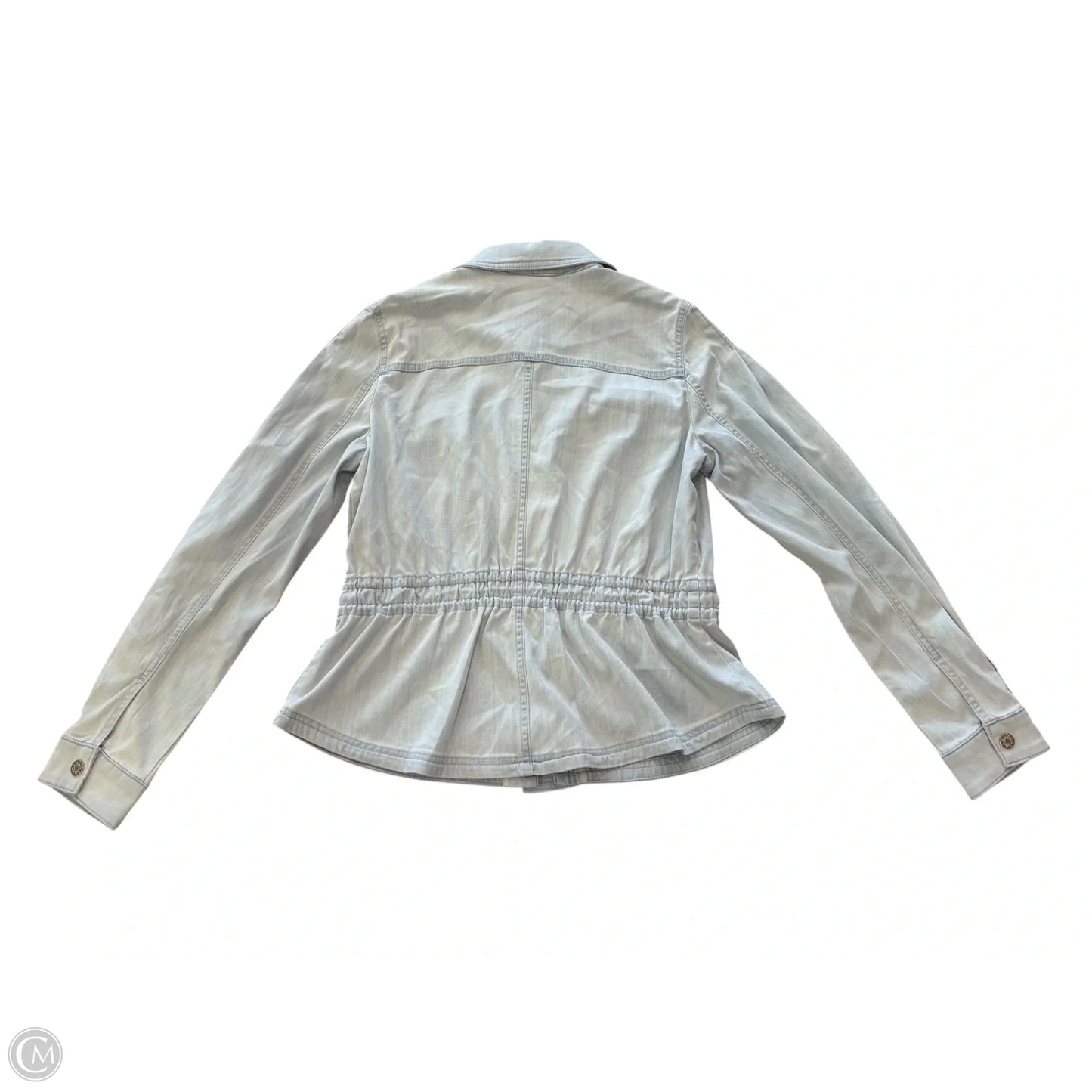 Jacket Denim By White House Black Market In Blue Denim, Size: L
